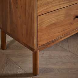 Brera Marble Large Chest of Drawers by Atkin And Thyme, H80 x W130 x D45 cm - thumbnail 4