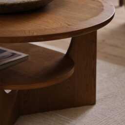 Umi Coffee Table by Atkin And Thyme, H45 x W140 x D70 cm - thumbnail 5