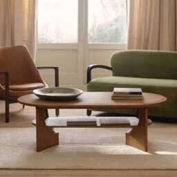 Umi Coffee Table by Atkin And Thyme, H45 x W140 x D70 cm - thumbnail 2