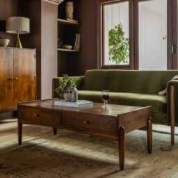 Quinn Coffee Table with Storage by Atkin And Thyme, H43 x W122 x D60 cm - thumbnail 1