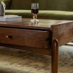 Quinn Coffee Table with Storage by Atkin And Thyme, H43 x W122 x D60 cm - thumbnail 2