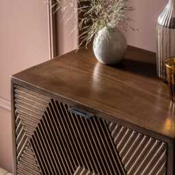 Tessa Bedside Table by Atkin And Thyme, H66 x W50 x D38 cm - thumbnail 3