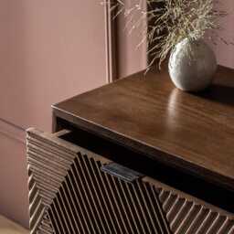 Tessa Bedside Table by Atkin And Thyme, H66 x W50 x D38 cm - thumbnail 2