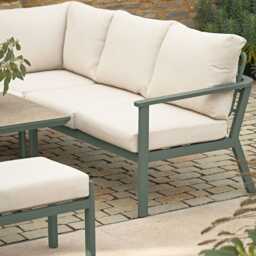 Valentina Corner Lounge Dining Set with Adjustable Table by Atkin And Thyme - thumbnail 4