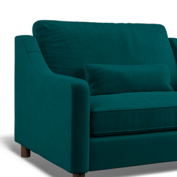 Hampton Loveseat In Mallard Eco Velvet by Atkin And Thyme, H85 x W122 x D95cm - thumbnail 3
