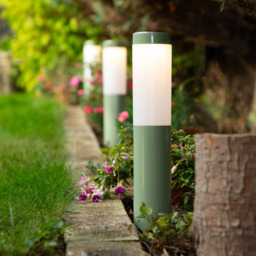 Heron Outdoor Pathfinder Lights - Sage Green - Extension Set by Atkin And Thyme - thumbnail 2