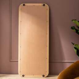 Finn Full Length Mirror by Atkin And Thyme, H145 x W51.5 x D3 cm. The mirror can be hung vertically or horizontally. - thumbnail 3