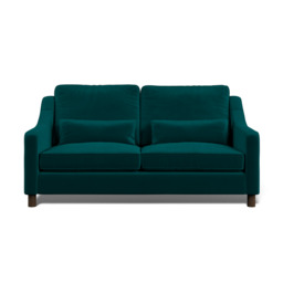 Hampton 3-Seat Sofa In Mallard Eco Velvet by Atkin And Thyme - thumbnail 5