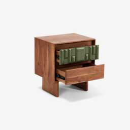 Lisbon Bedside Table by Atkin And Thyme, H50 x W45 x D35 cm - thumbnail 5