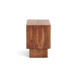 Lisbon Bedside Table by Atkin And Thyme, H50 x W45 x D35 cm - thumbnail 3