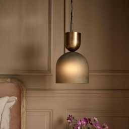 Thea Frosted Glass Pendant