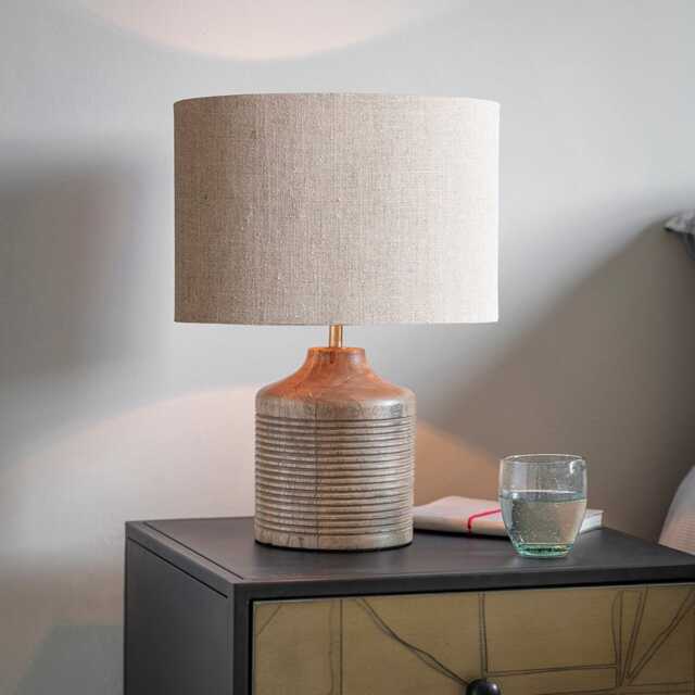 Ilsa Table Lamp Small by Atkin And Thyme, H18 x W15 x D15cm - image 1