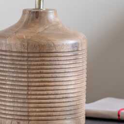 Ilsa Table Lamp Small by Atkin And Thyme, H18 x W15 x D15cm - thumbnail 2