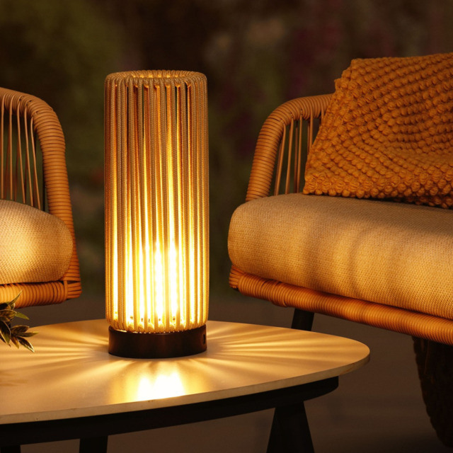 Tubetto Rechargeable Rope Table Lamp