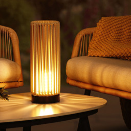 Tubetto Rechargeable Rope Table Lamp