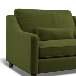 Hampton Loveseat In Vine Eco Velvet by Atkin And Thyme, H85 x W122 x D95cm - thumbnail 3