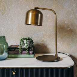 Alice Desk lamp Antique Bronze by Atkin And Thyme, W20x D32x H48 cm - thumbnail 2
