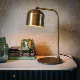 Alice Desk lamp Antique Bronze by Atkin And Thyme, W20x D32x H48 cm - thumbnail 1