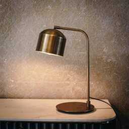 Alice Desk lamp Antique Bronze by Atkin And Thyme, W20x D32x H48 cm - thumbnail 4
