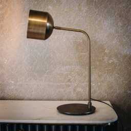Alice Desk lamp Antique Bronze by Atkin And Thyme, W20x D32x H48 cm - thumbnail 3