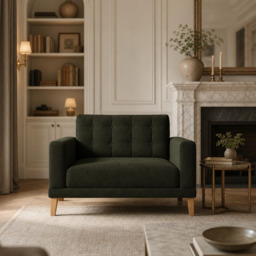 Fitzroy Loveseat In Fern Boucle