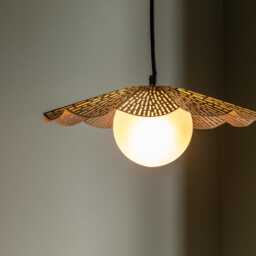 Gaia Pendant Light by Atkin And Thyme, H15.9 x W38.1 x D38.1 cm - thumbnail 4