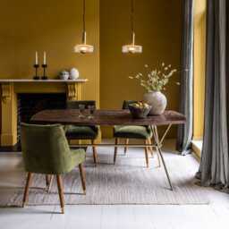 Elsie Clear Glass Pendant Light by Atkin And Thyme, H31.1 x W25.4 x D25.4 cm - thumbnail 5