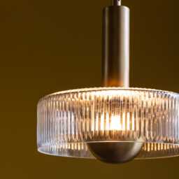 Elsie Clear Glass Pendant Light by Atkin And Thyme, H31.1 x W25.4 x D25.4 cm - thumbnail 1