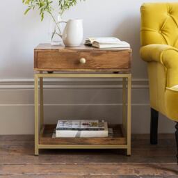Henley Side Table by Atkin And Thyme, W55 x D40 x H61cm