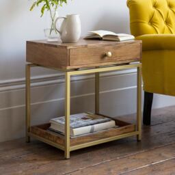 Henley Side Table by Atkin And Thyme, W55 x D40 x H61cm - thumbnail 2