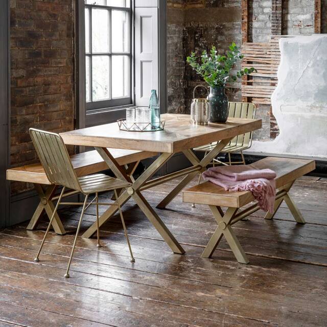Reeves Dining Table - Medium by Atkin And Thyme, W160 x D90 x H76cm - image 1
