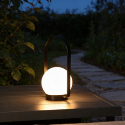 Selenia Rechargeable Modern Outdoor Table Lantern