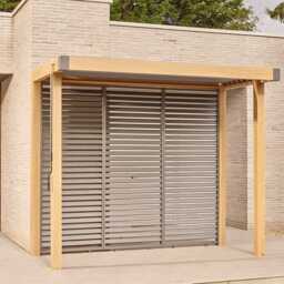 Savannah BBQ Pergola 3m x 1.5m Kit - Oak by Atkin And Thyme