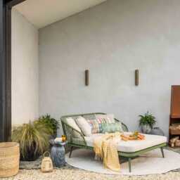Lauren Daybed in Green by Atkin And Thyme, H87 x W161 x D178 cm - thumbnail 1