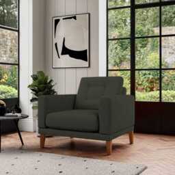 Fitzroy Armchair In Fern Boucle