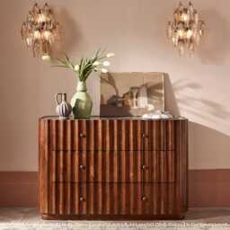 Treviso Marble Chest Of Drawers by Atkin And Thyme, H80 x W120 x D45