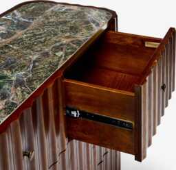Treviso Marble Chest Of Drawers by Atkin And Thyme, H80 x W120 x D45 - thumbnail 3