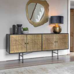 Crackle Sideboard by Atkin And Thyme, H76.5 x W183 x D40.5 cm - thumbnail 2