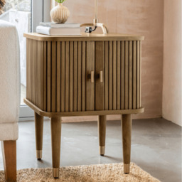 Byron Side Table in Muted Oak