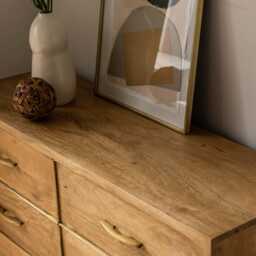 Miro 6 Drawer Chest by Atkin And Thyme, H68 x W130 x D40 cm - thumbnail 2