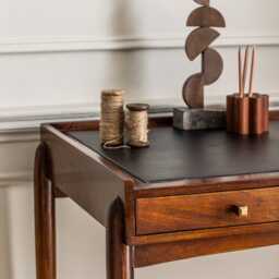 Quinn Writing Desk by Atkin And Thyme, H77 x W121 x D65 cm - thumbnail 5
