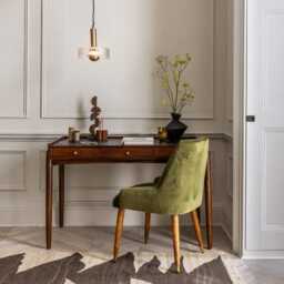 Quinn Writing Desk by Atkin And Thyme, H77 x W121 x D65 cm