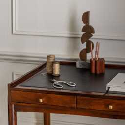 Quinn Writing Desk by Atkin And Thyme, H77 x W121 x D65 cm - thumbnail 4