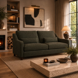 Hampton 4 Seat Sofa In Fern Boucle