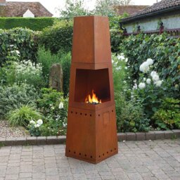 Casa Mia Tempo Gas Chiminea With Cooking Griddle