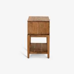 Poppy Bedside Table by Atkin And Thyme, H57.5 x W44 x D35 cm - thumbnail 4