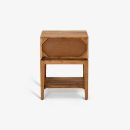 Poppy Bedside Table by Atkin And Thyme, H57.5 x W44 x D35 cm - thumbnail 3