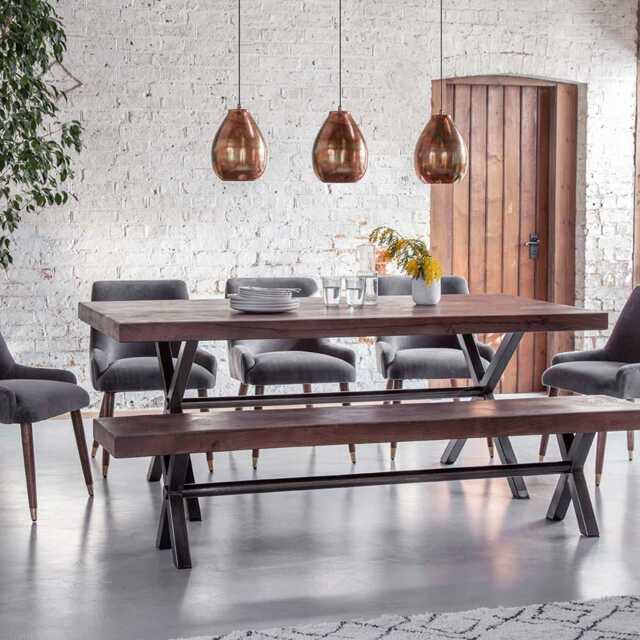 Burnished Pendant Lamp by Atkin And Thyme, H30 X W23 X 23cm - image 1