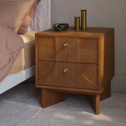 Umi Bedside Table by Atkin And Thyme, H56.8 x W50 x D40 cm - thumbnail 2