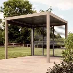 Savannah Pergola with Lights 3 x 3m - Birch by Atkin And Thyme - thumbnail 3